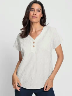 Chemisiers<Chemisier en coton pur coton