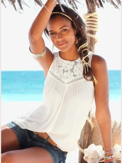 Buffalo Chemisiers<Chemisier en crêpe qualité crêpe