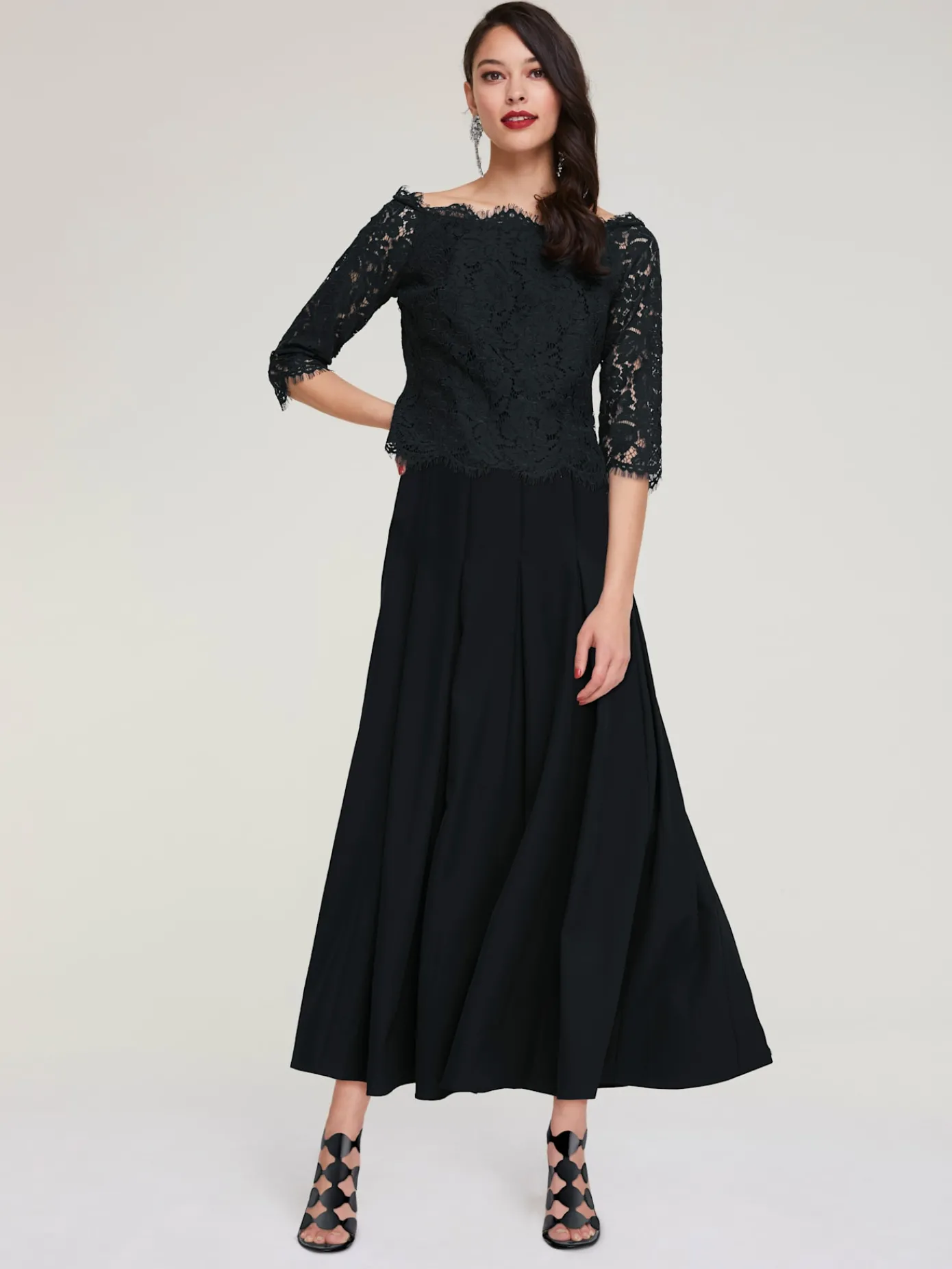 Ashley Brooke Tenues De Cérémonie<Chemisier en dentelle dentelle raffinée