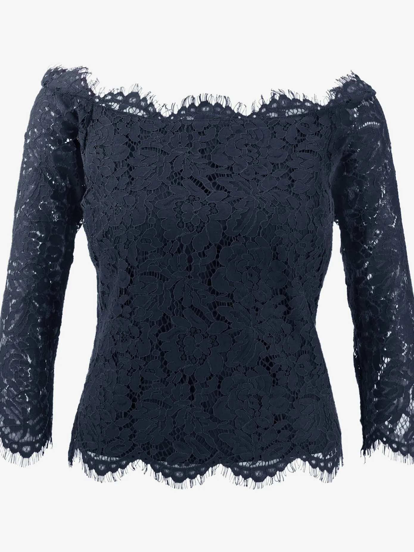 Ashley Brooke Tenues De Cérémonie|Chemisiers<Chemisier en dentelle dentelle raffinée