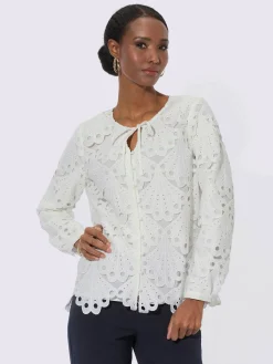 Creation L Chemisiers<Chemisier en dentelle superbe dentelle