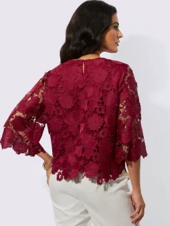 Creation L Chemisiers<Chemisier en dentelle superbe dentelle