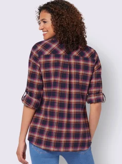 Collection L Chemisiers<Chemisier en flanelle pur coton