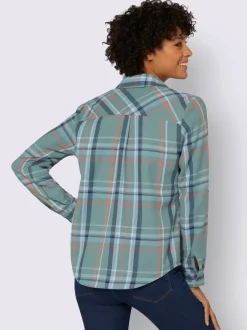 Chemisiers<Chemisier en flanelle pur coton