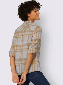 Collection L Chemisiers<Chemisier en flanelle pur coton