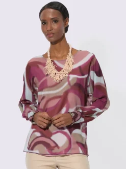 Creation L Chemisiers<Chemisier en georgette polyester recyclé