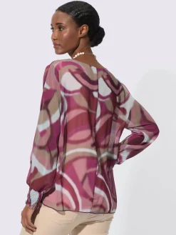 Creation L Chemisiers<Chemisier en georgette polyester recyclé