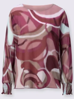 Creation L Chemisiers<Chemisier en georgette polyester recyclé