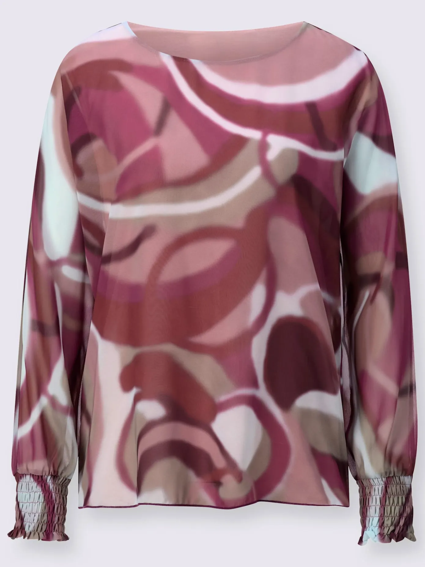 Creation L Chemisiers<Chemisier en georgette polyester recyclé