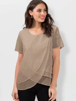 Fair Lady Tenues De Cérémonie<Chemisier en georgette qualité georgette légère