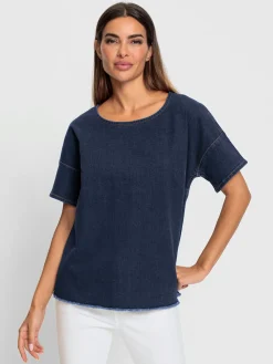 Rick Cardona Chemisiers<Chemisier en jean denim doux