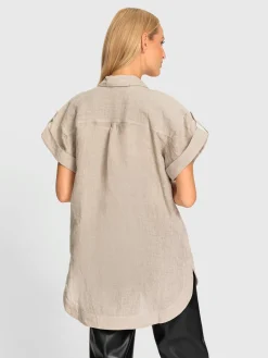 Rick Cardona Chemisiers<Chemisier en lin pur lin