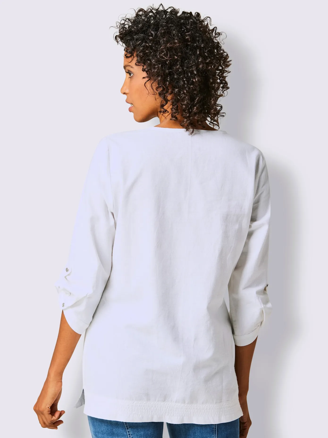 CREATION L PREMIUM Chemisiers<Chemisier en lin pur lin