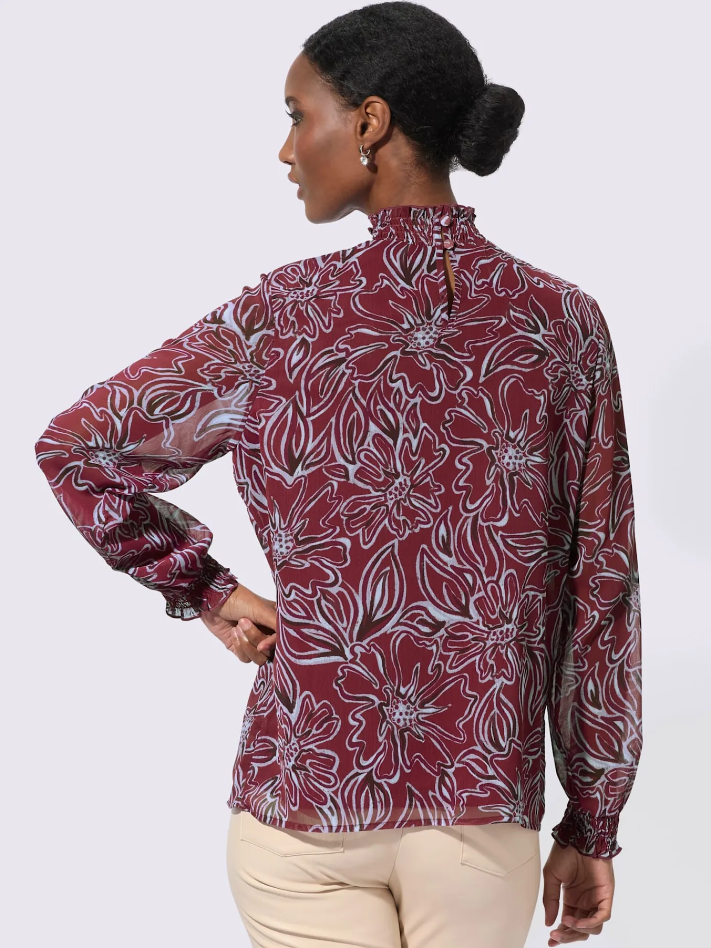 Creation L Chemisiers<Chemisier en polyester recyclé