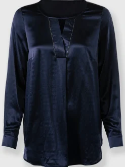 Ashley Brooke Chemisiers<Chemisier en satin 47% soie