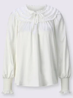 Creation L Chemisiers<Chemisier en satin polyester recyclé