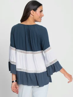 Chemisiers<Chemisier froissé pure viscose