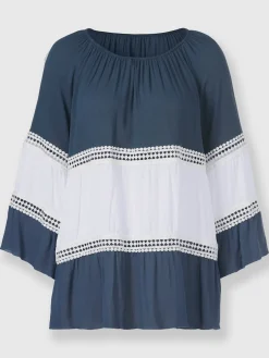 Chemisiers<Chemisier froissé pure viscose