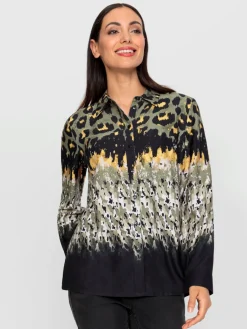 Rick Cardona Chemisiers<Chemisier imprimé animal décoratif