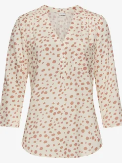 LASCANA Chemisiers<Chemisier imprimé avec encolure en v