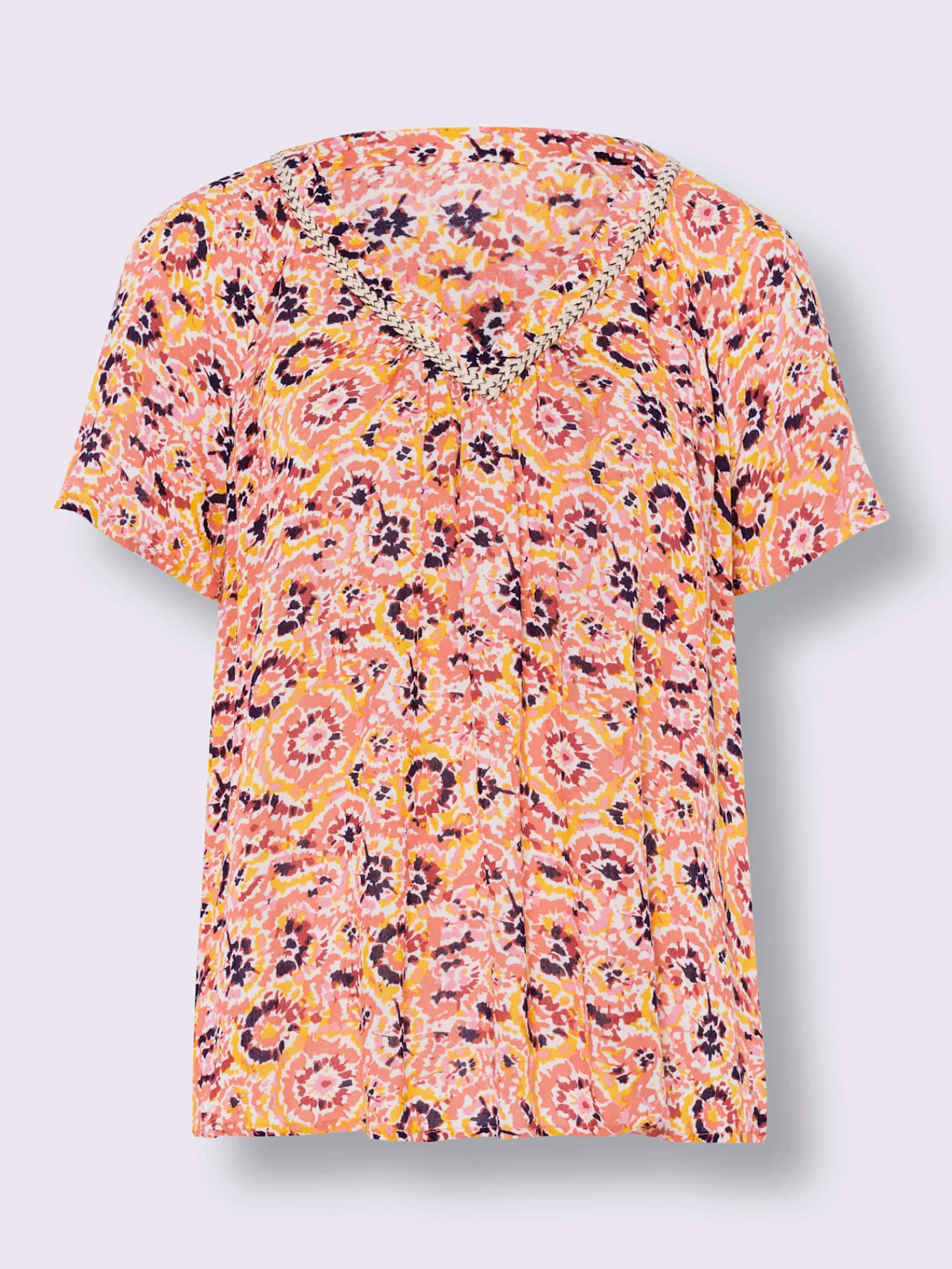 Linea Tesini Chemisiers<Chemisier imprimé ethnique mode