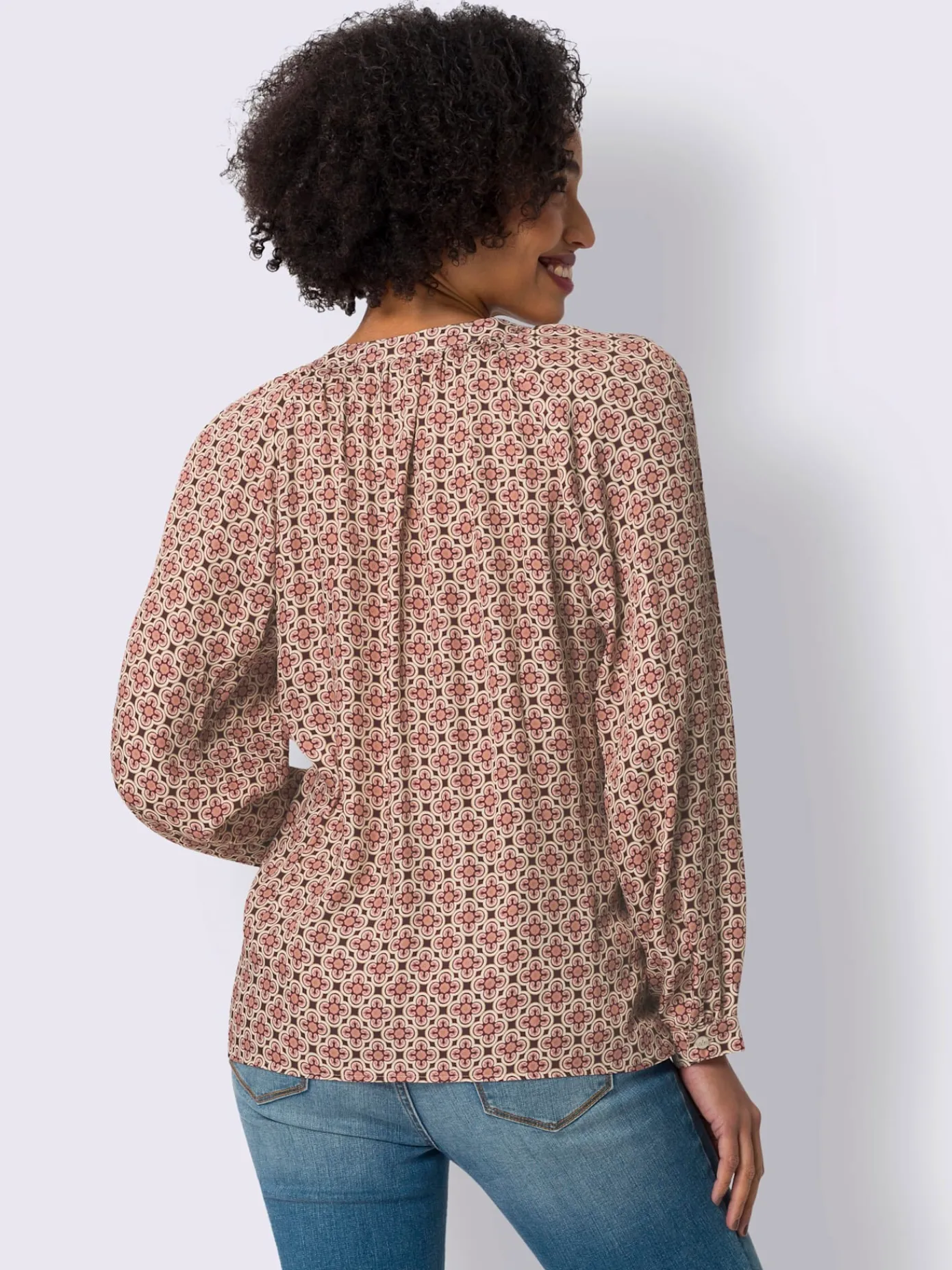 Linea Tesini Chemisiers<Chemisier imprimé floral