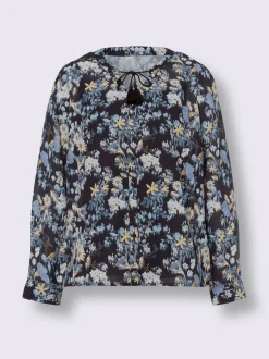 Linea Tesini Chemisiers<Chemisier imprimé floral délicat