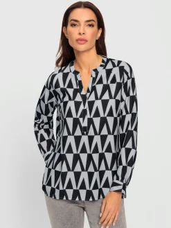 Rick Cardona Chemisiers<Chemisier imprimé graphique