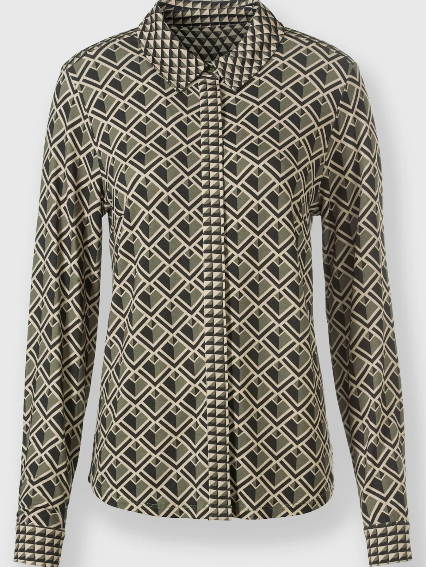 Rick Cardona Chemisiers<Chemisier imprimé graphique