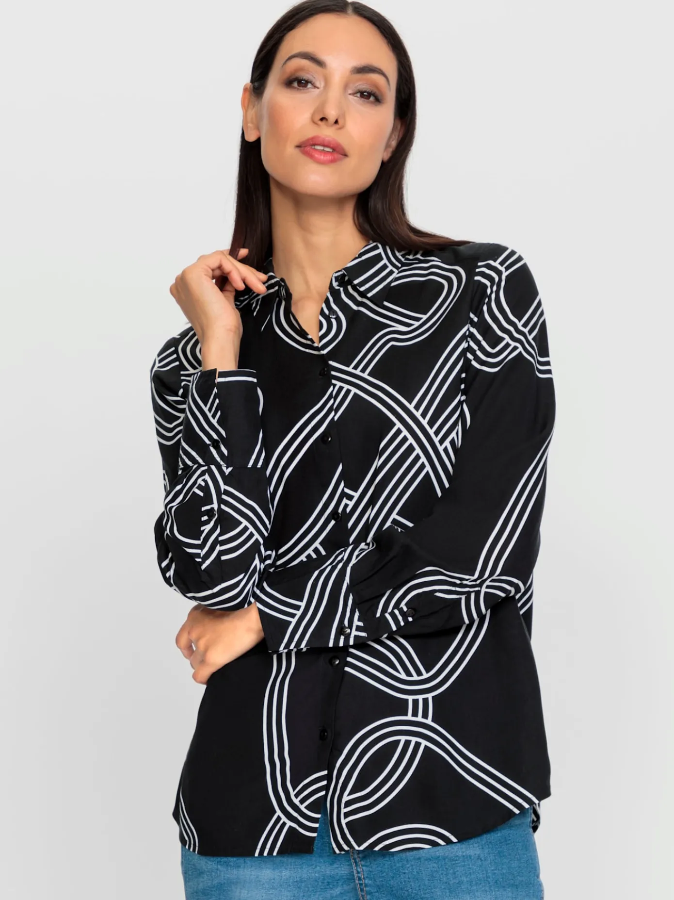 Rick Cardona Chemisiers<Chemisier imprimé mode