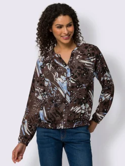 Mandarin Chemisiers<Chemisier imprimé mode