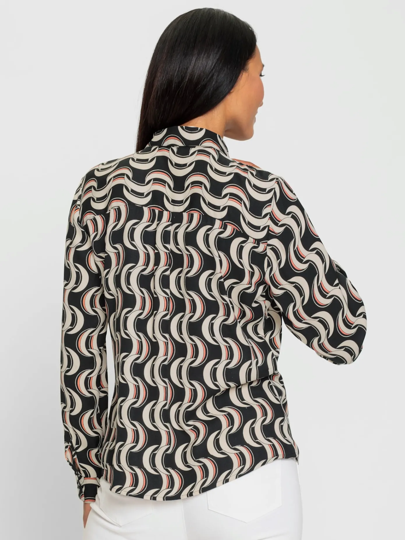 Rick Cardona Chemisiers<Chemisier imprimé moderne