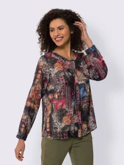 Linea Tesini Chemisiers<Chemisier imprimé original