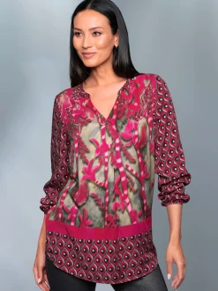 Rick Cardona Chemisiers<Chemisier imprimé original