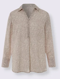 Linea Tesini Chemisiers<Chemisier imprimé serpent exotique