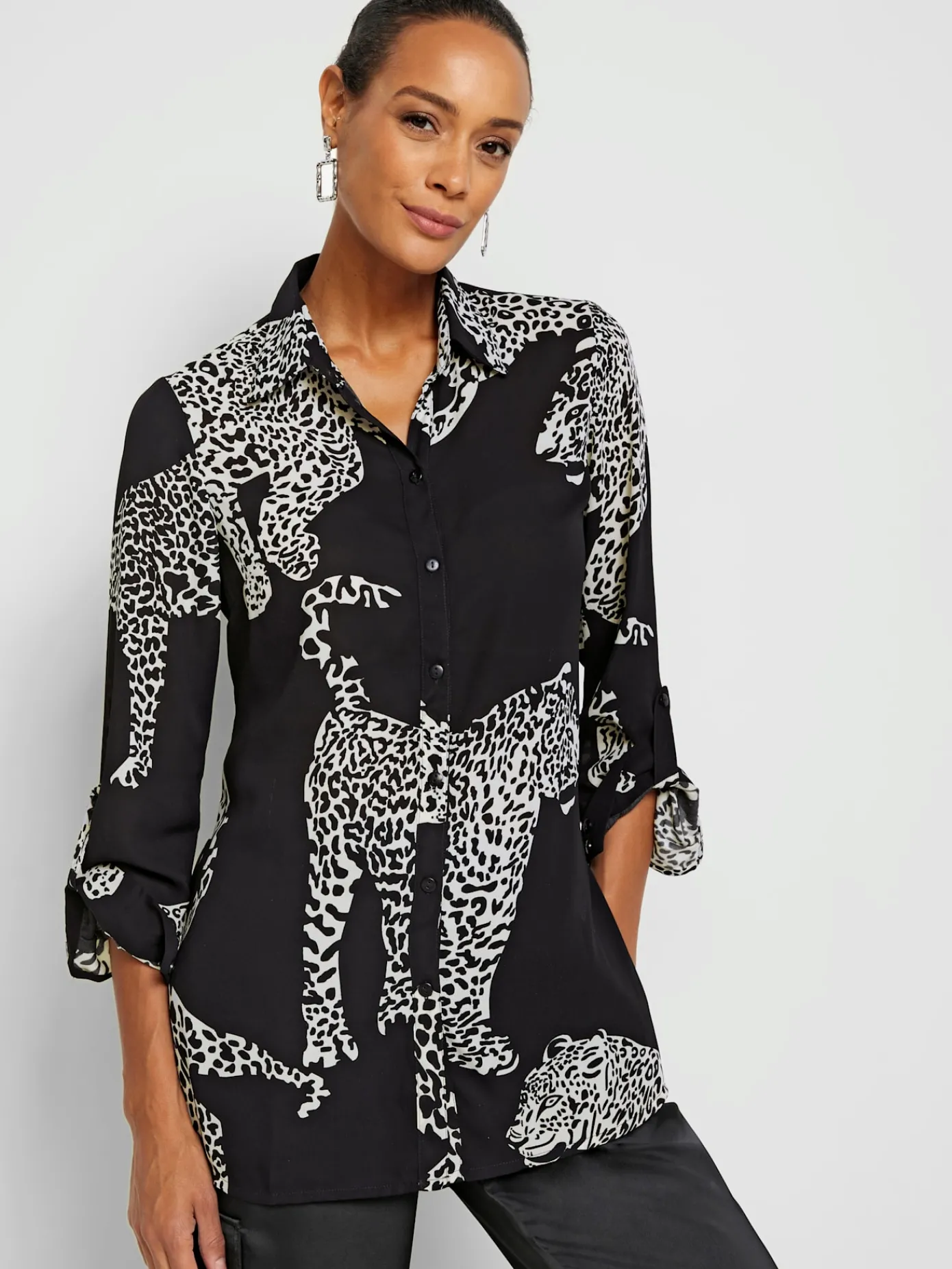 Chemisiers<Chemisier imprimé unique