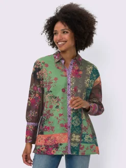 Linea Tesini Chemisiers<Chemisier joli imprimé