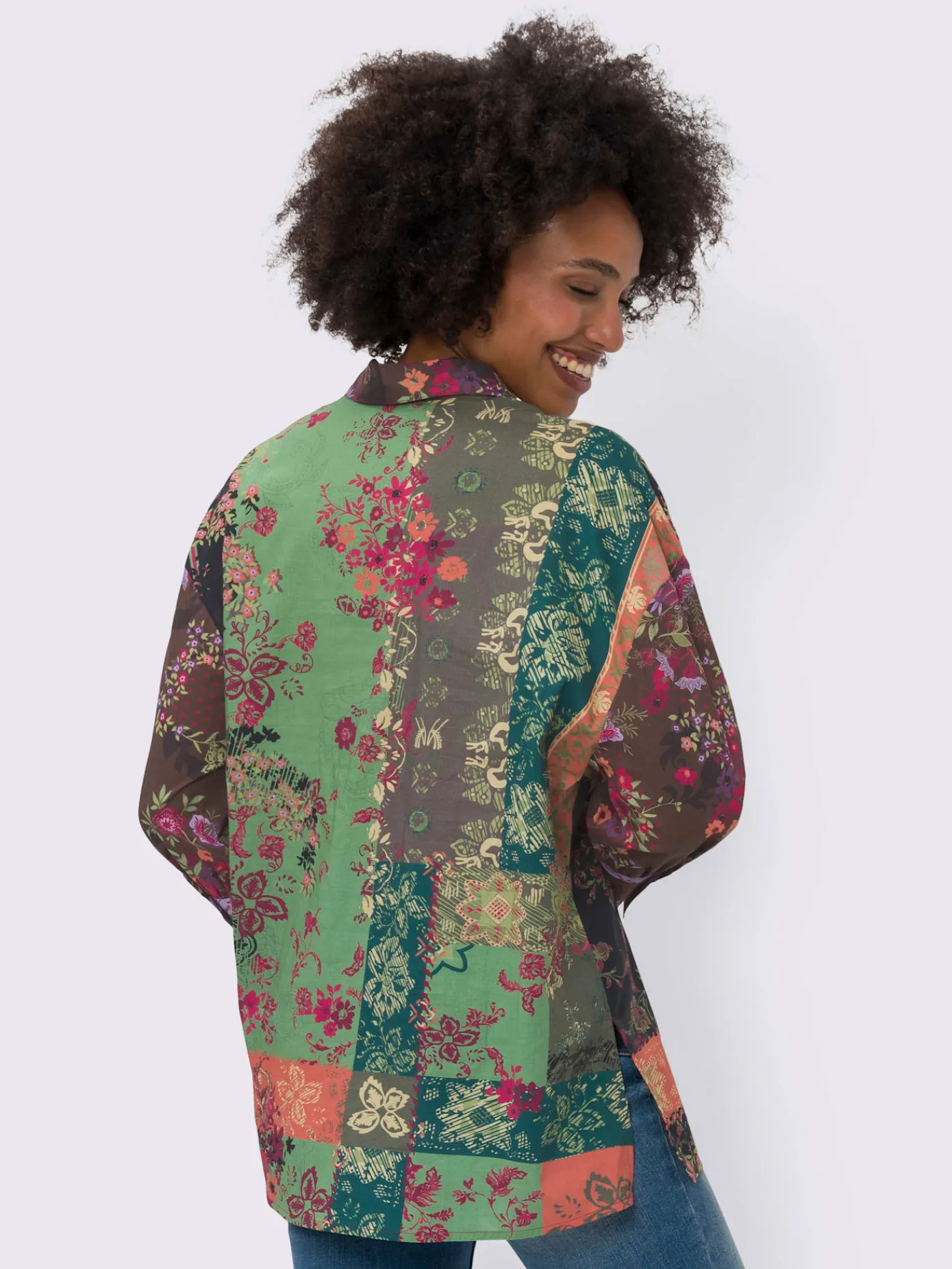 Linea Tesini Chemisiers<Chemisier joli imprimé