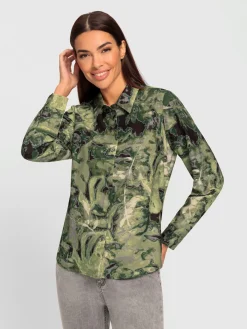 Rick Cardona Chemisiers<Chemisier joli motif feuilles