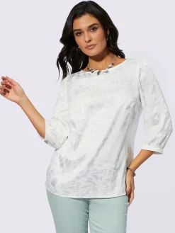 Creation L Chemisiers<Chemisier joli motif jacquard