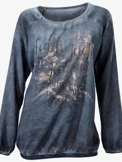 Linea Tesini Chemisiers<Chemisier léger effet de couleurs vintage grâce à la teinture et au délavage spéciaux