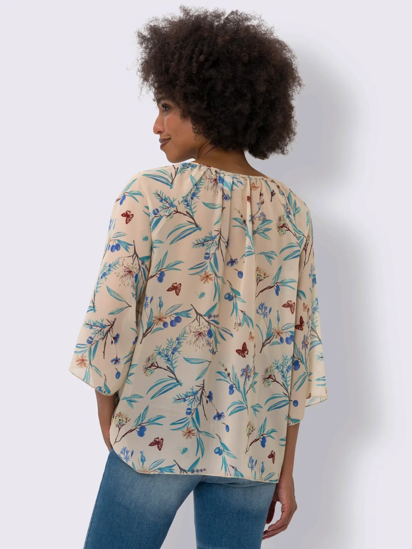 Linea Tesini Chemisiers<Chemisier lien à nouer avec houppes