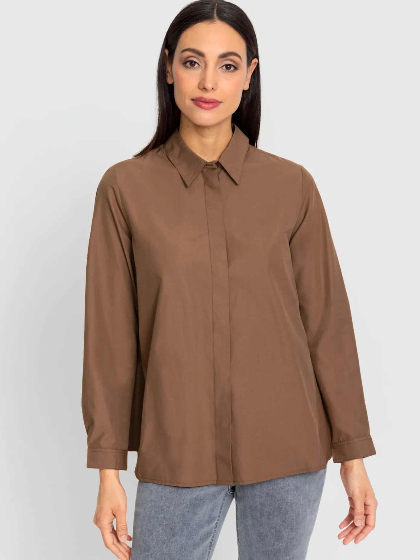 Rick Cardona Chemisiers<Chemisier long 50% coton