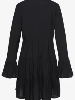 LASCANA Chemisiers<Chemisier long robe caftan courte à encolure en v