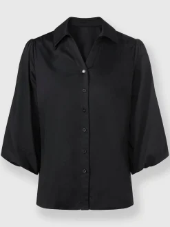 Ashley Brooke Chemisiers<Chemisier manches ballons à finition élastique