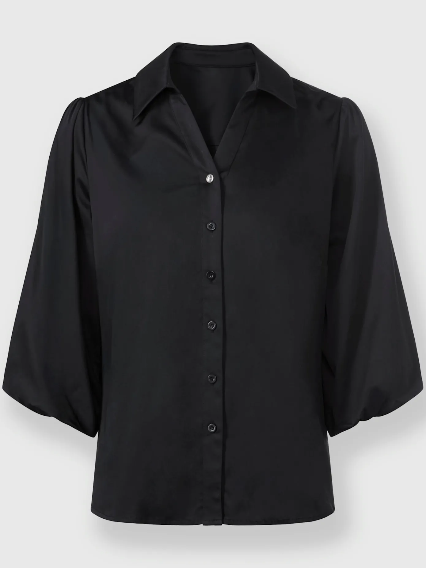 Ashley Brooke Chemisiers<Chemisier manches ballons à finition élastique