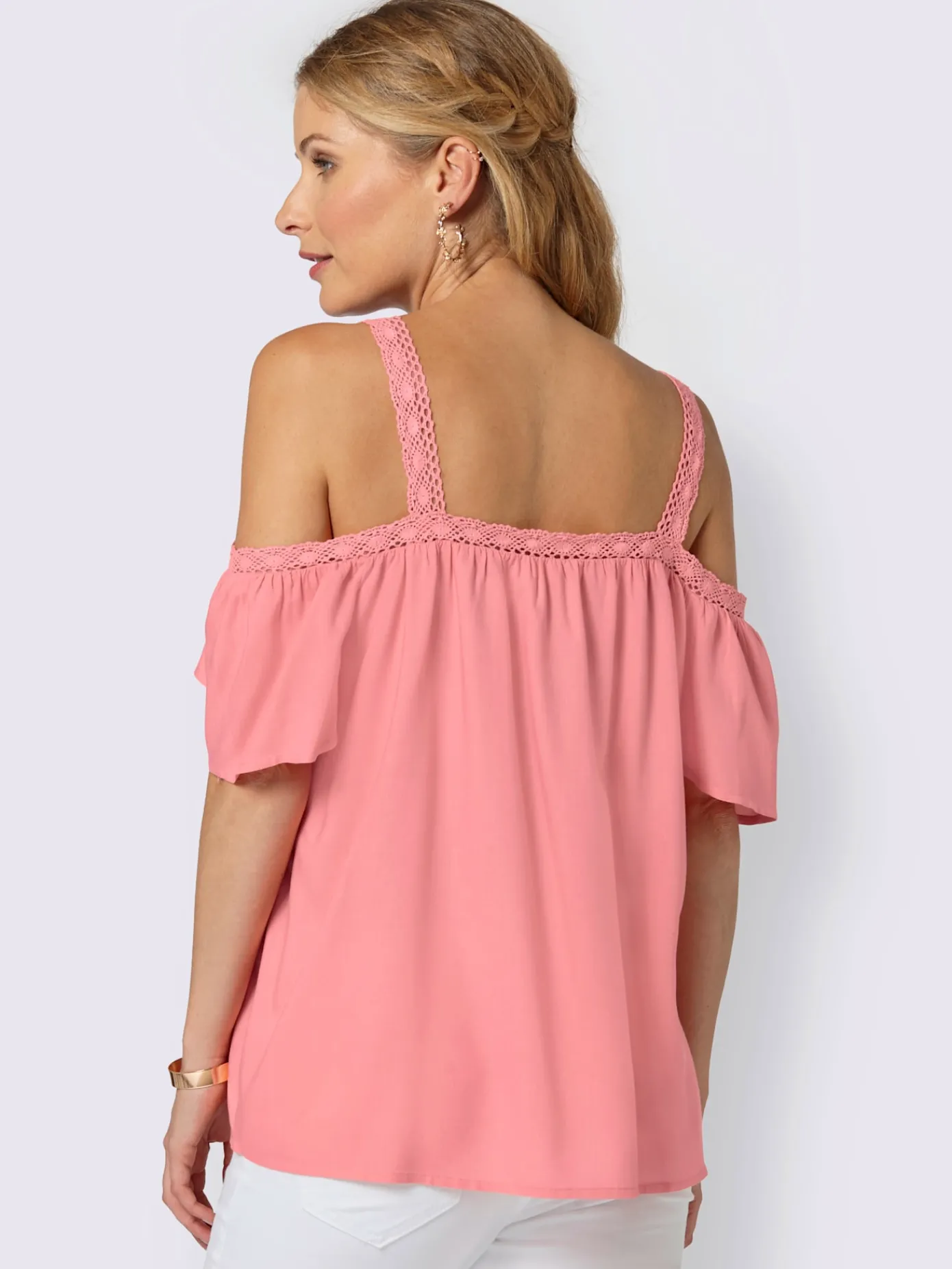 Chemisiers<Chemisier manches courtes coupe carmen