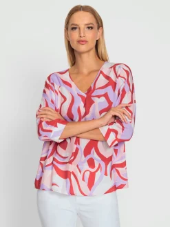 Rick Cardona Chemisiers<Chemisier motif abstrait