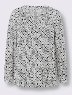 Linea Tesini Chemisiers<Chemisier motif cœur tendance