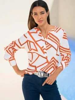 Rick Cardona Chemisiers<Chemisier motif imprimé exclusif